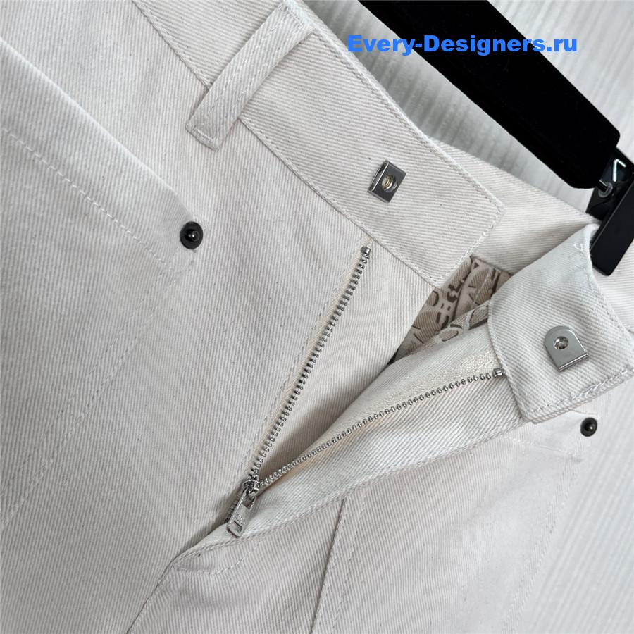 D10r off-white straight jeans