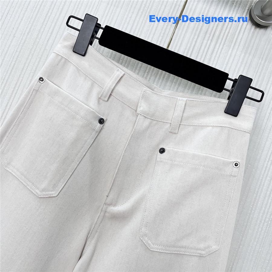 D10r off-white straight jeans