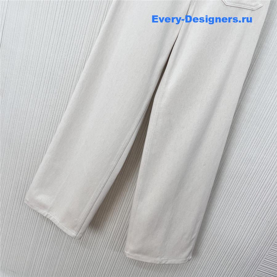 D10r off-white straight jeans