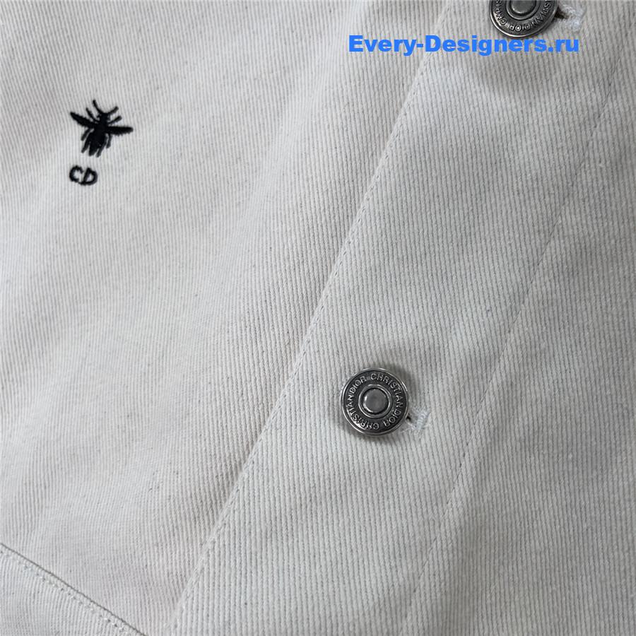 D10r off-white denim top