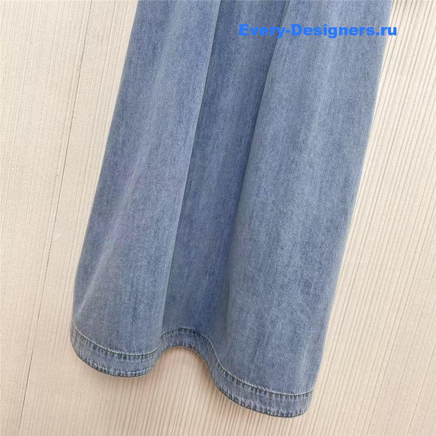 Zimm Lucky Denim Midi Dress