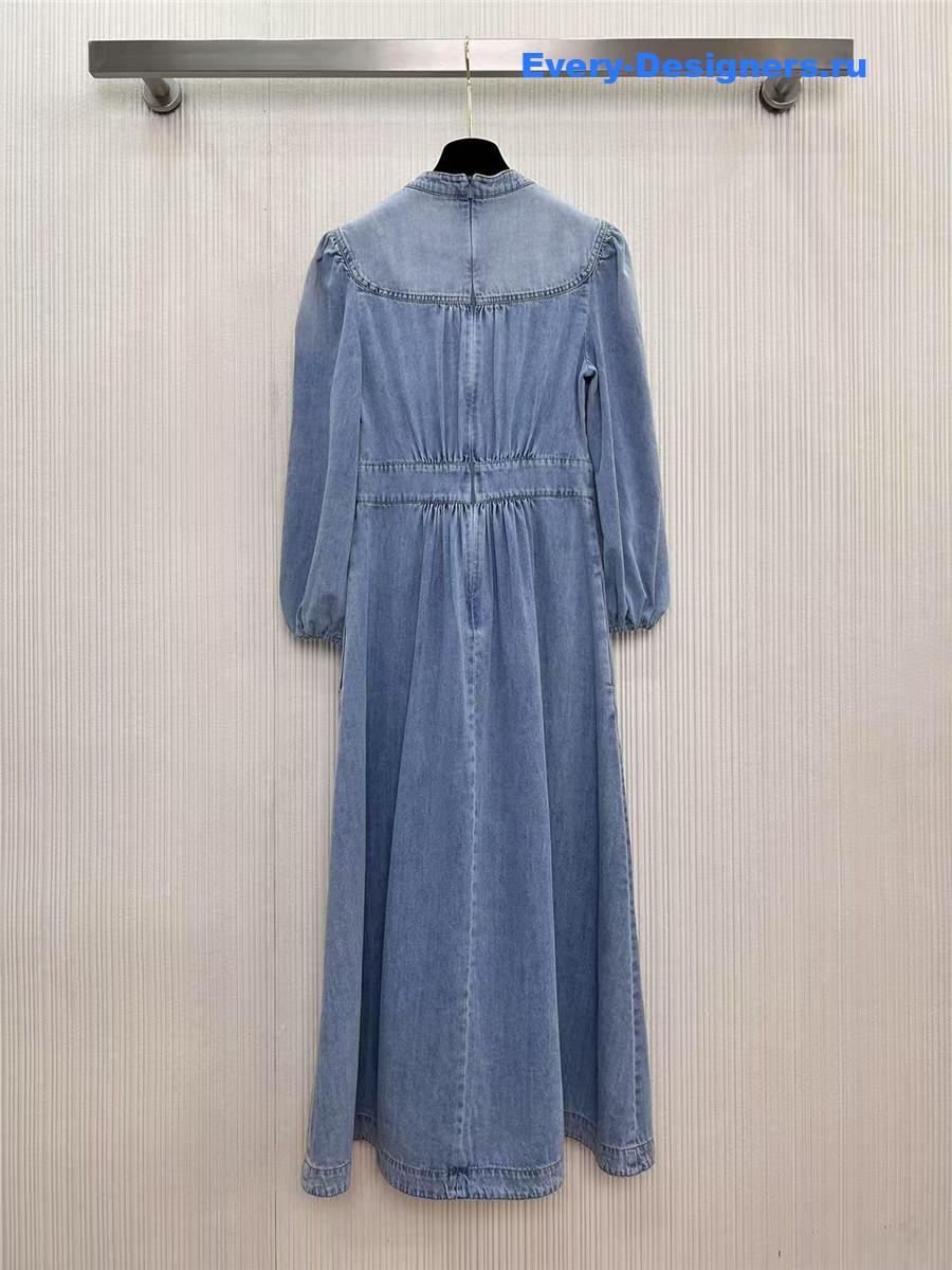 Zimm Lucky Denim Midi Dress