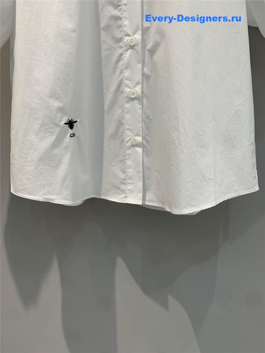 D10r white poplin shirt