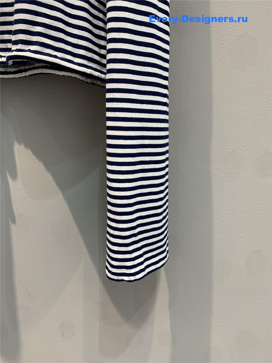 Pra*a striped long-sleeve tee