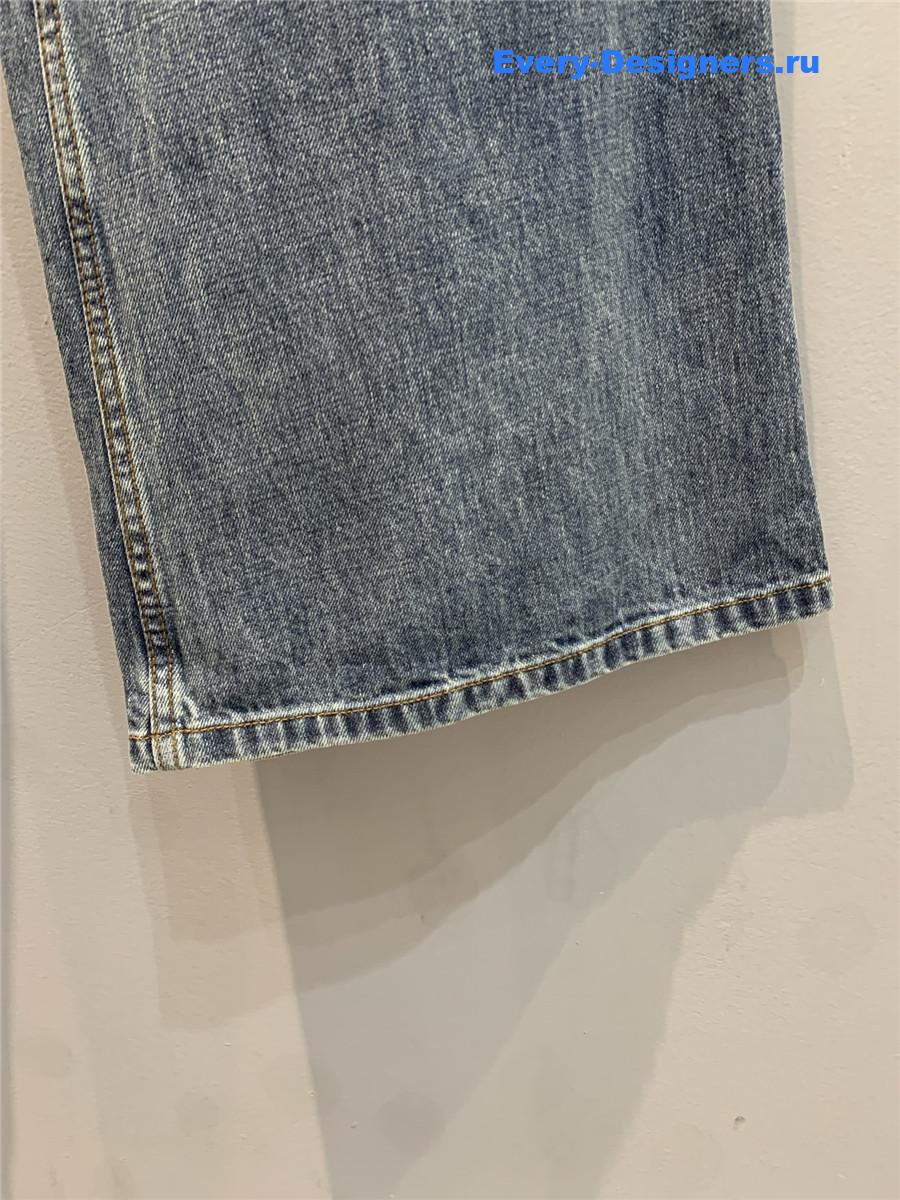 l0vis Vvtt0n patchwork leather jeans