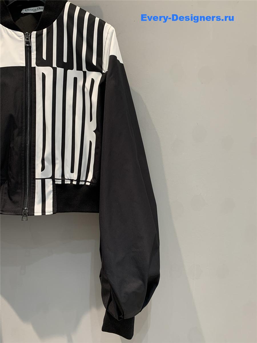 D10r jacquard bomber jacket