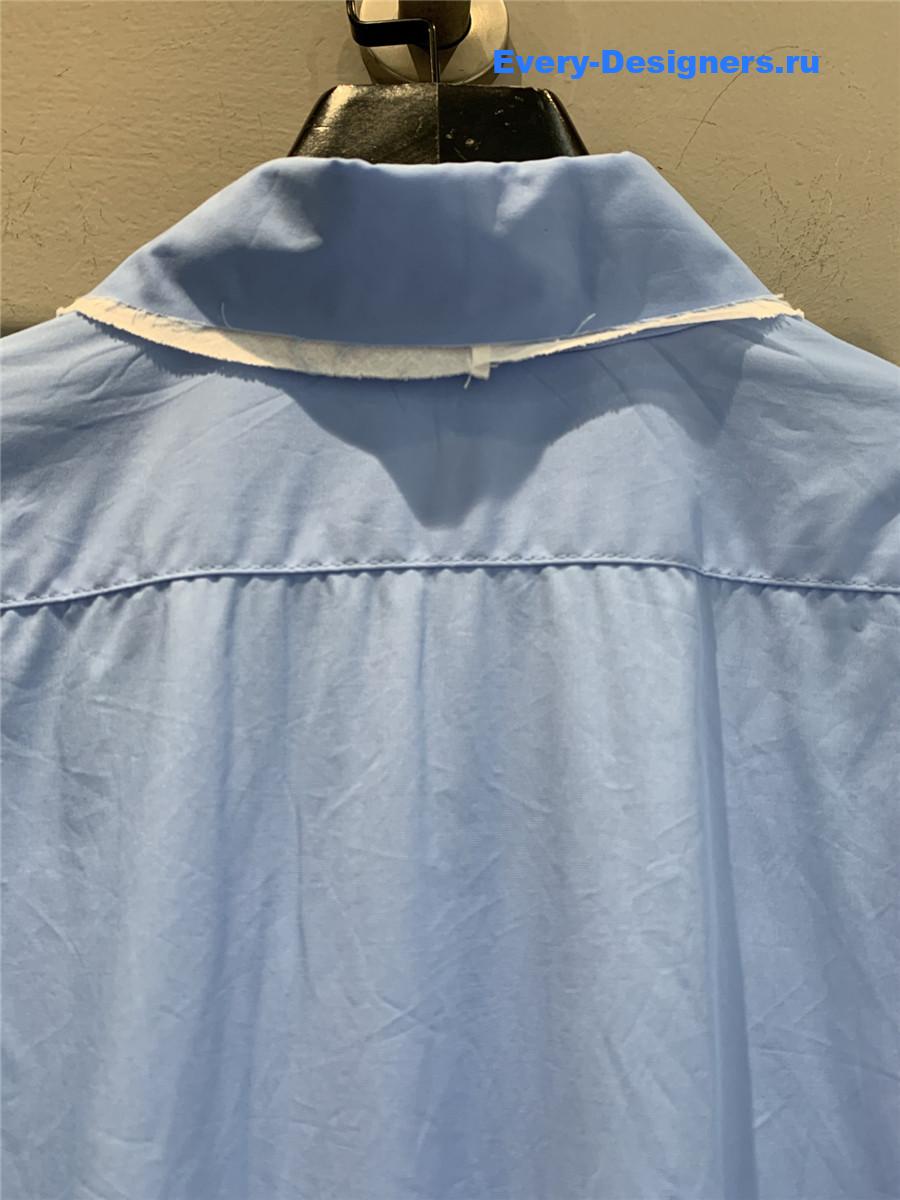 Miu Miu Blue Shirt Dress