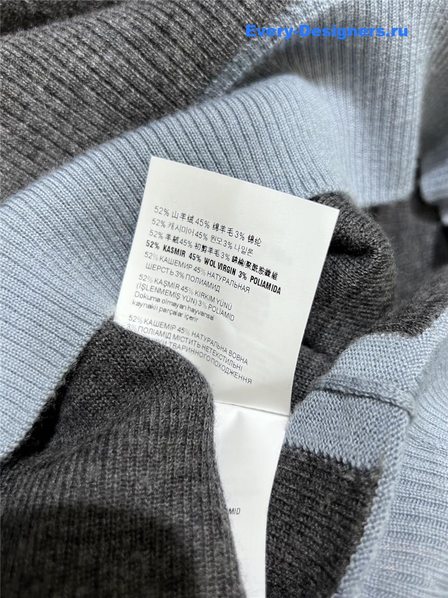 Miu Miu Cashmere Wool Polo Sweater