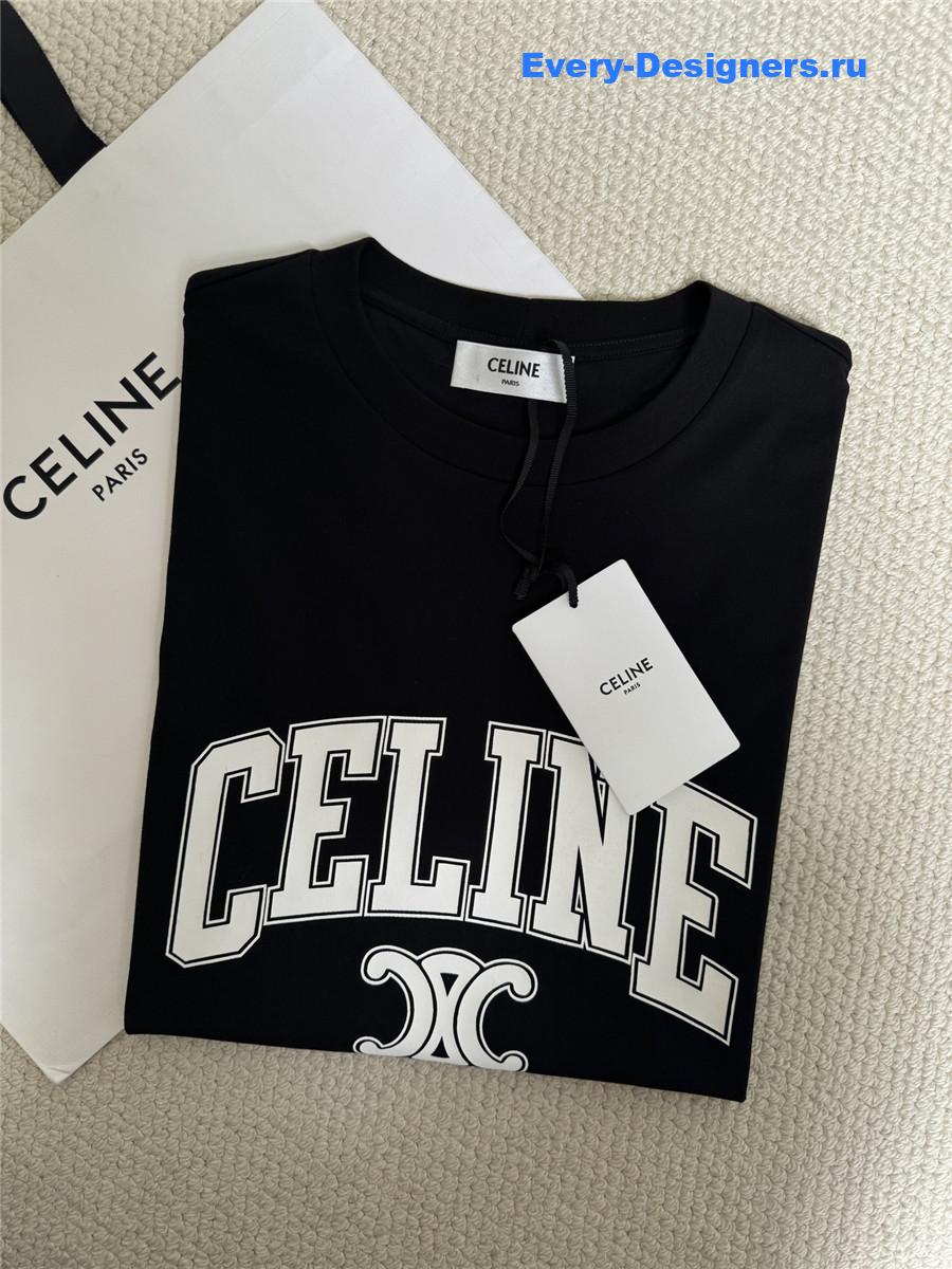 Ce1i*e black crewneck tee