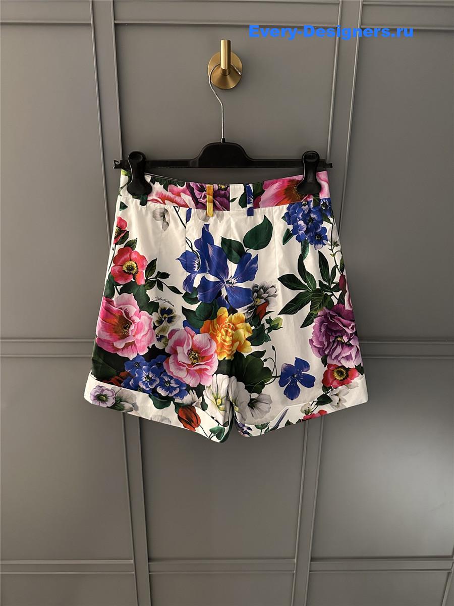 Dolce & Gabbana Floral Shorts
