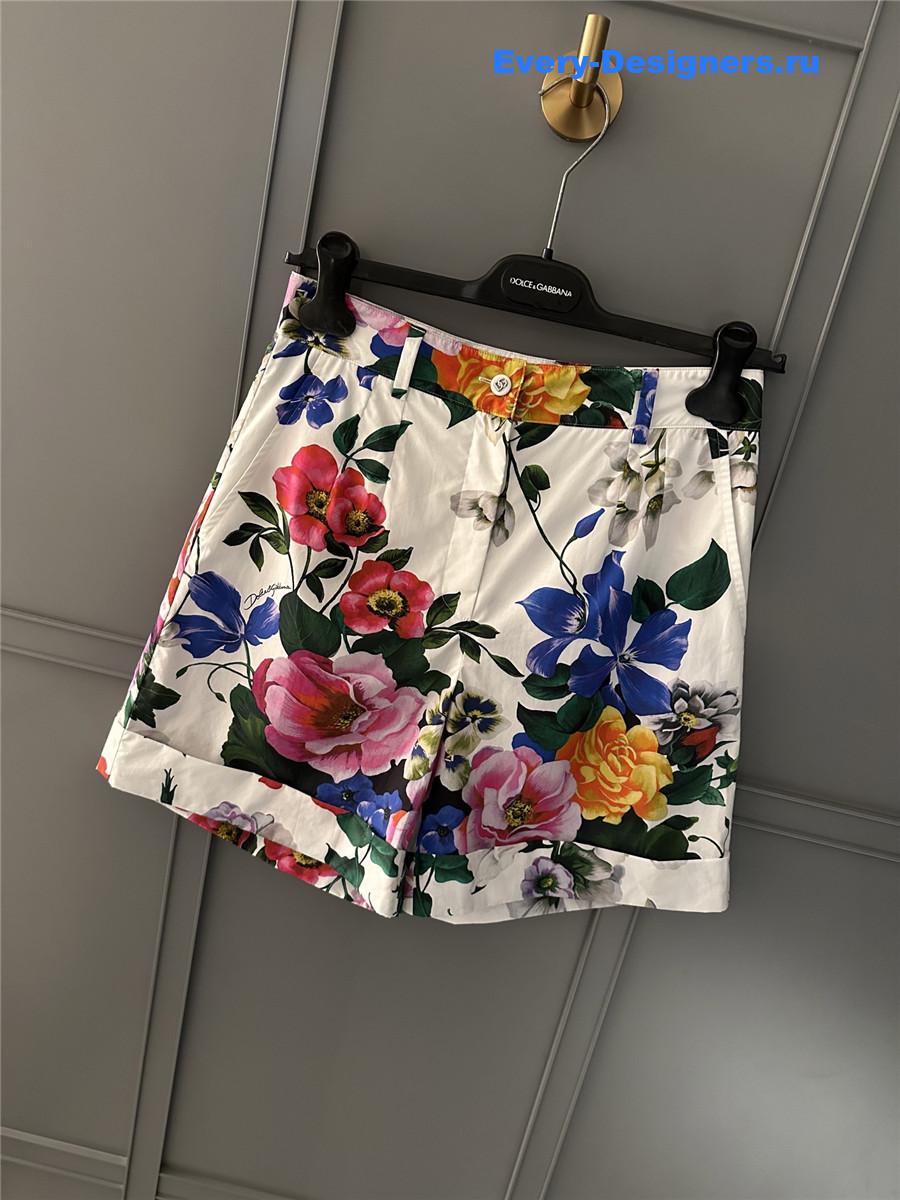 Dolce & Gabbana Floral Shorts