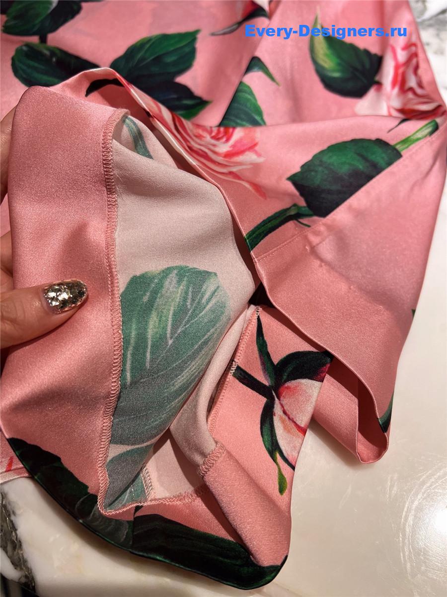 Dolce & Gabbana Silk Pajama Pants