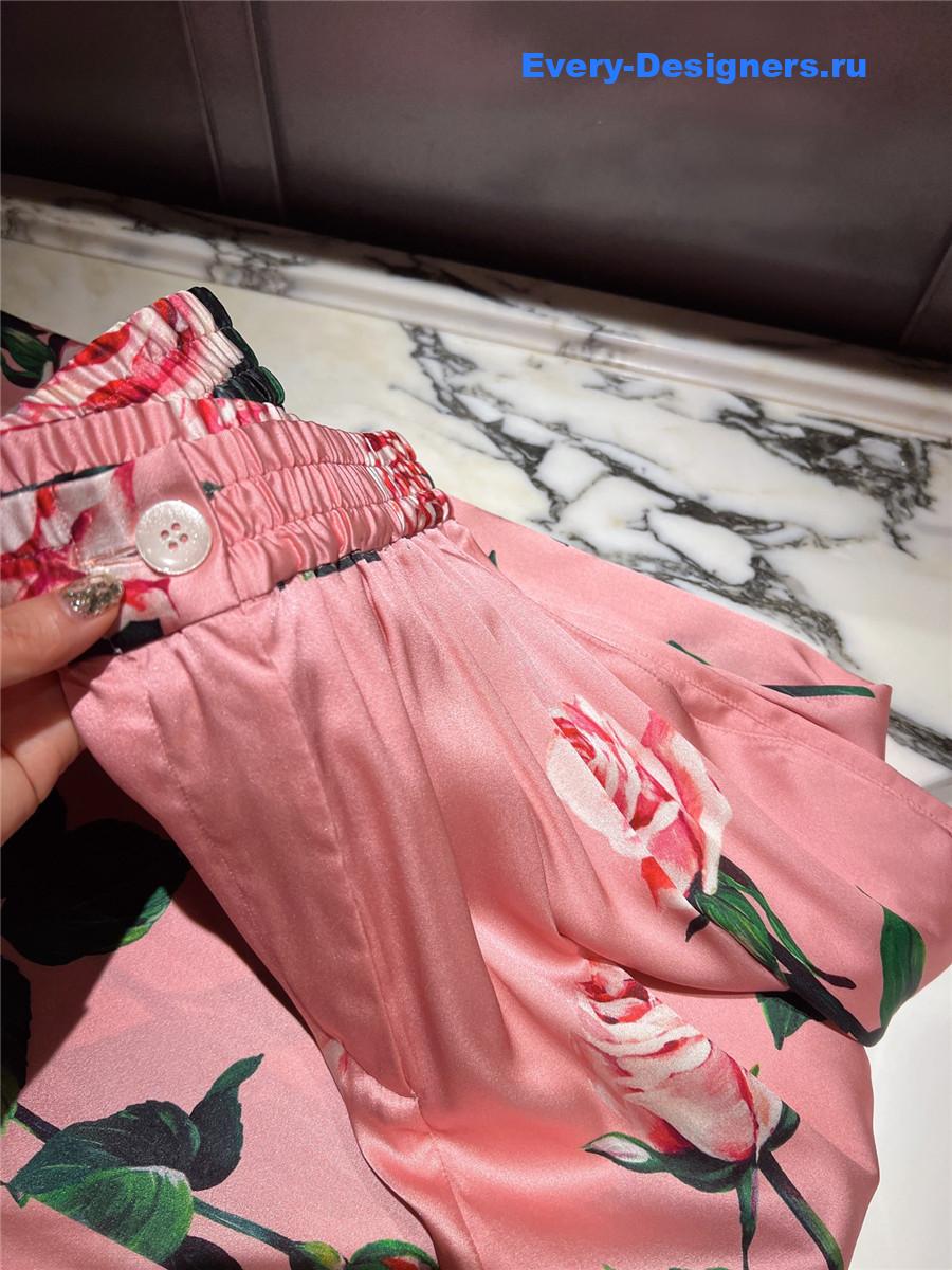 Dolce & Gabbana Silk Pajama Pants