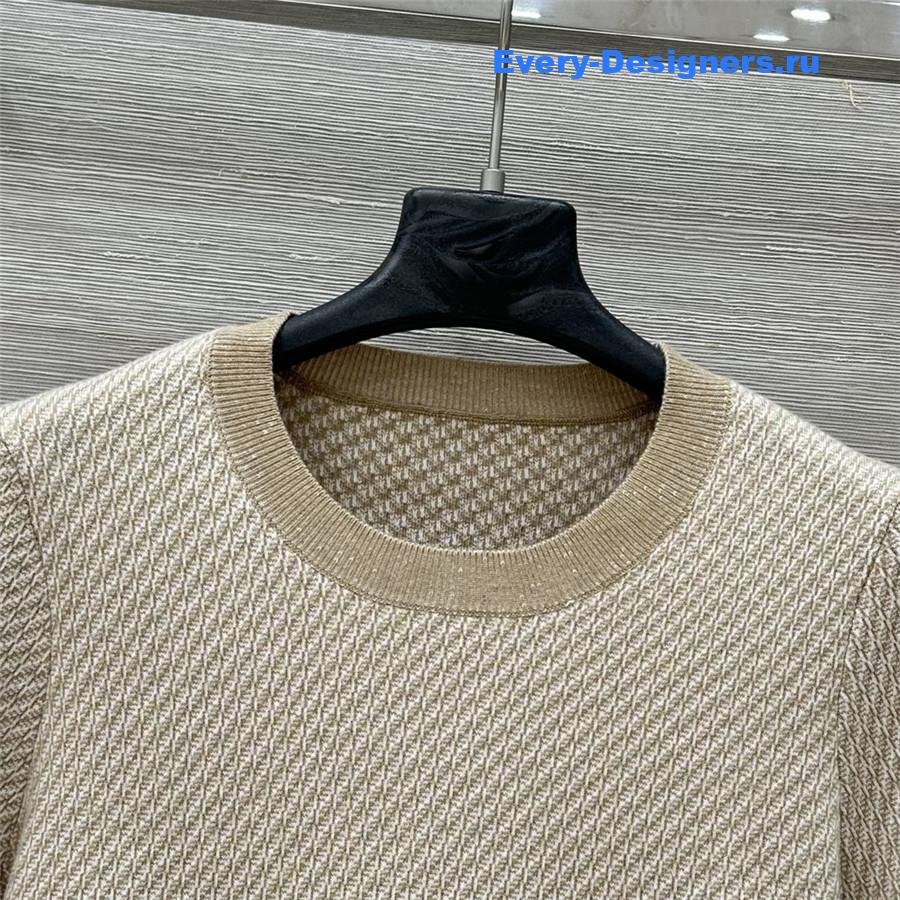 F**di crew neck knit top