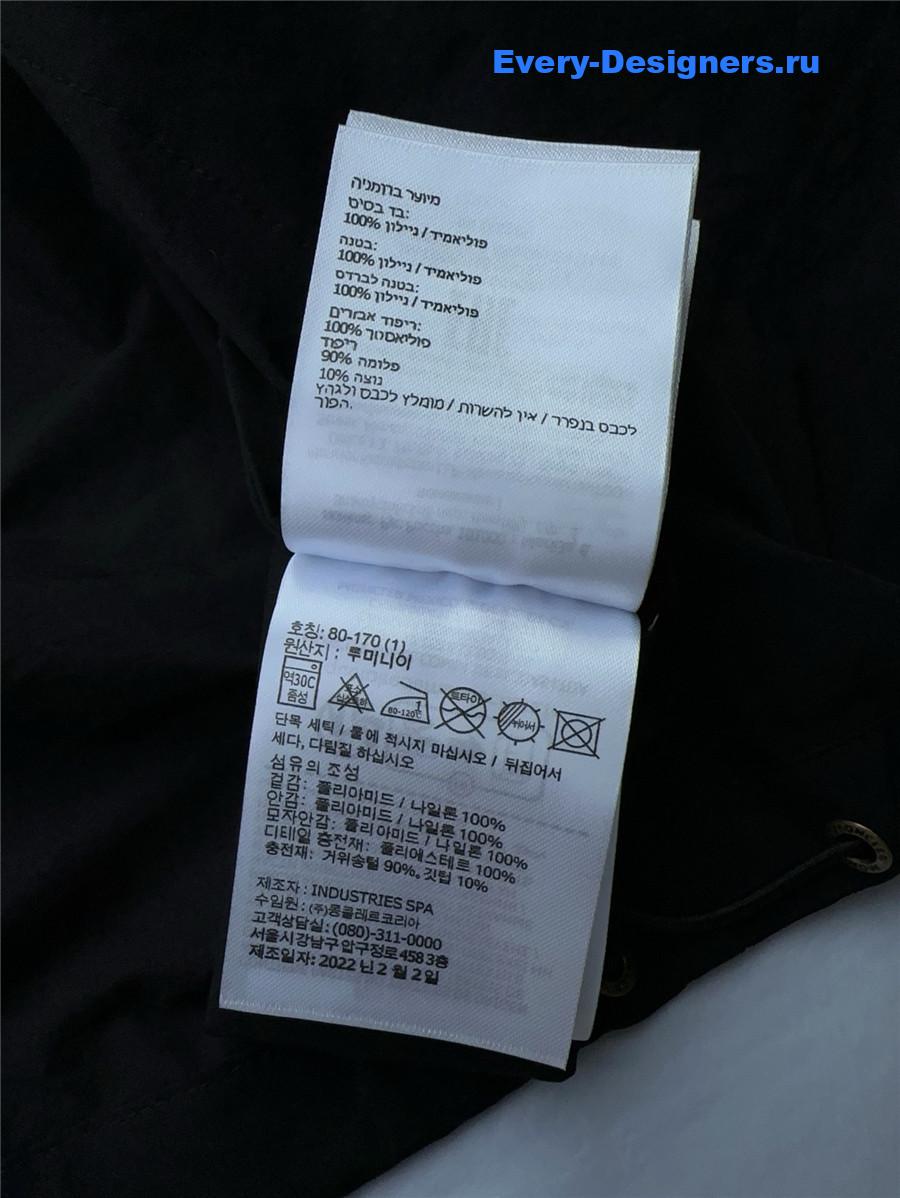 Moncler Sauvan Zip-Up Black Hooded Parka