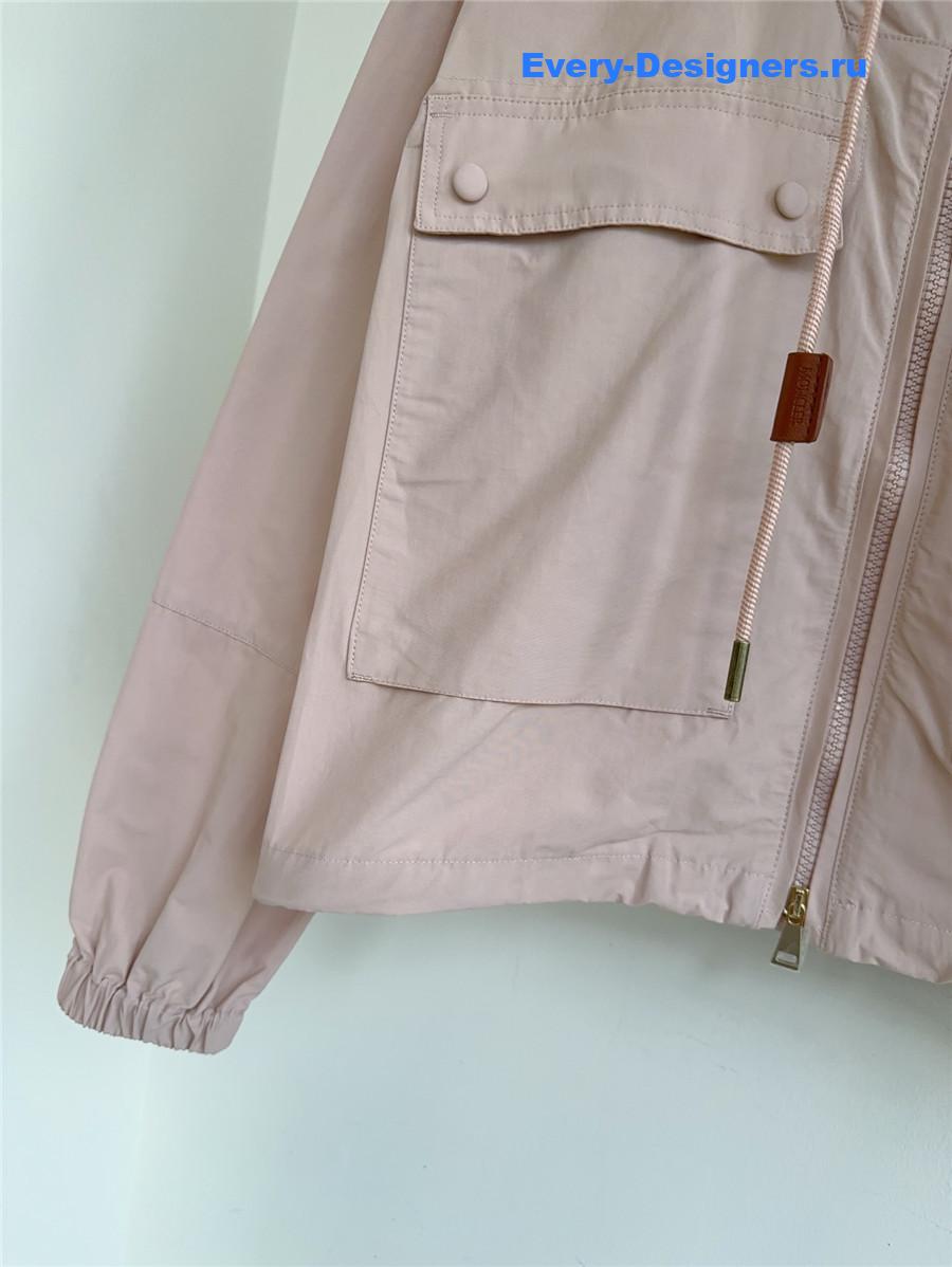 Moncler Leda Pink Parka