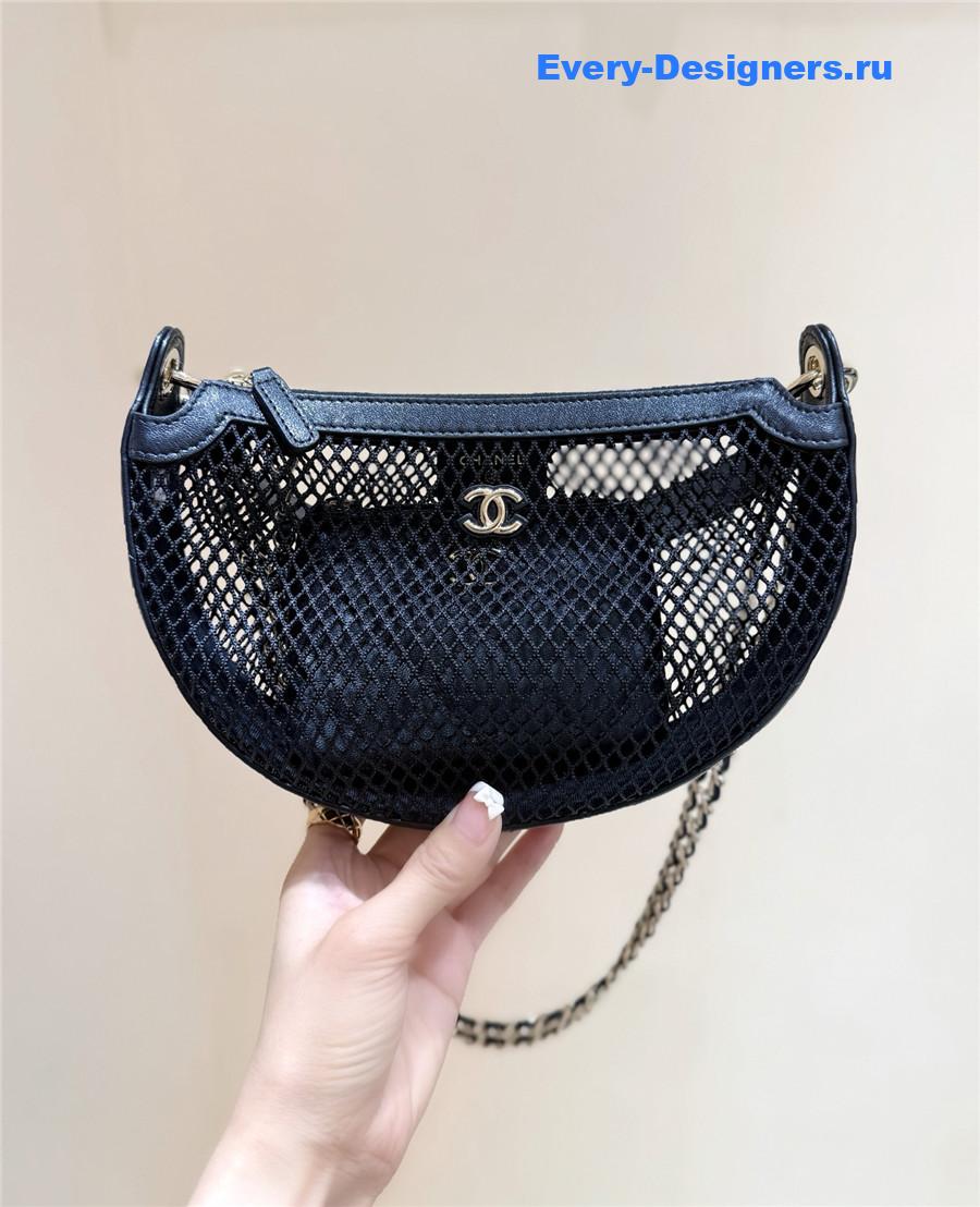 Ch**el moon mesh clutch