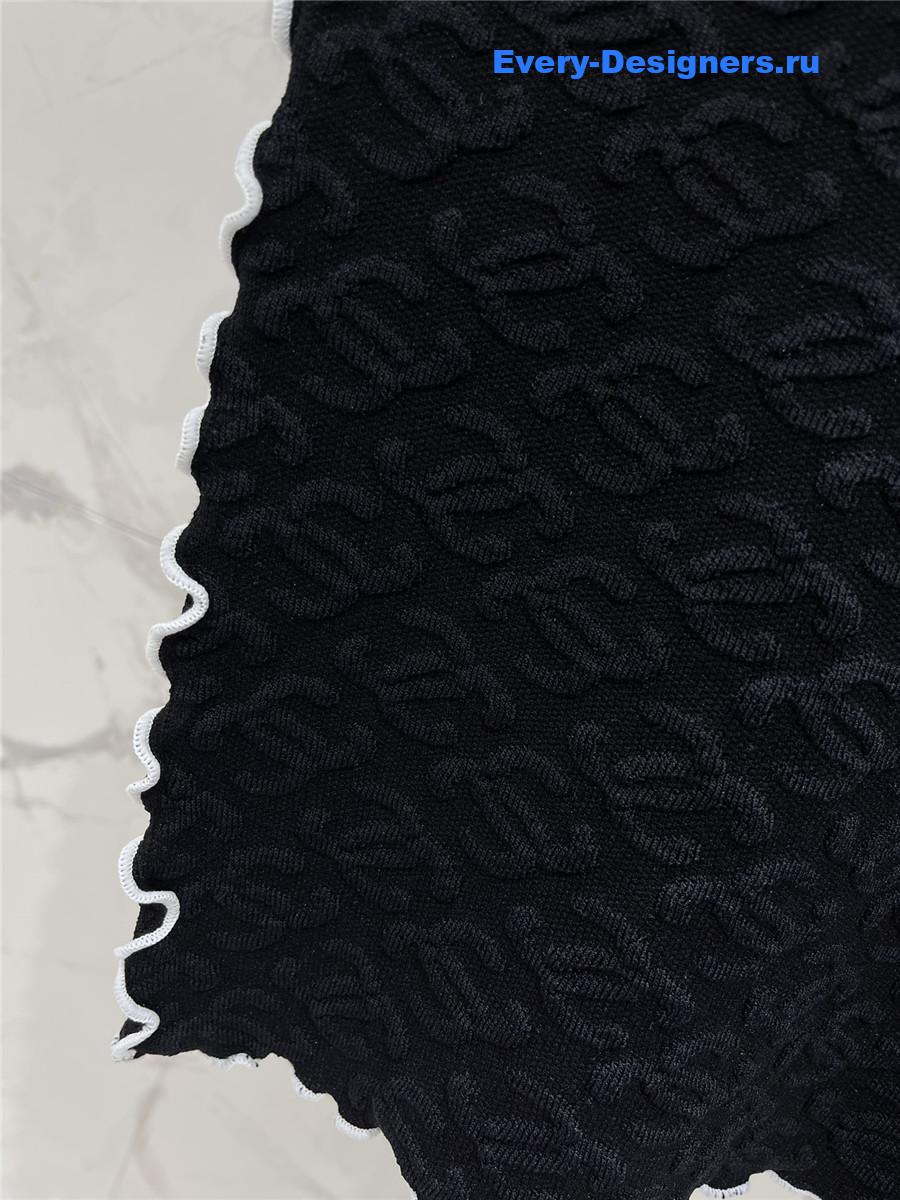 Ch**el embroidered wool-silk top