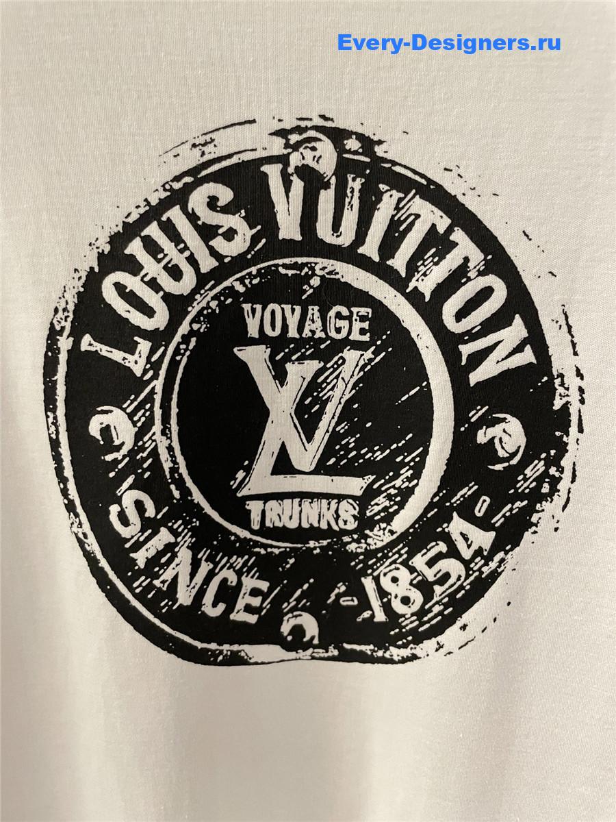 l0vis Vvtt0n lv stamp t-shirt women