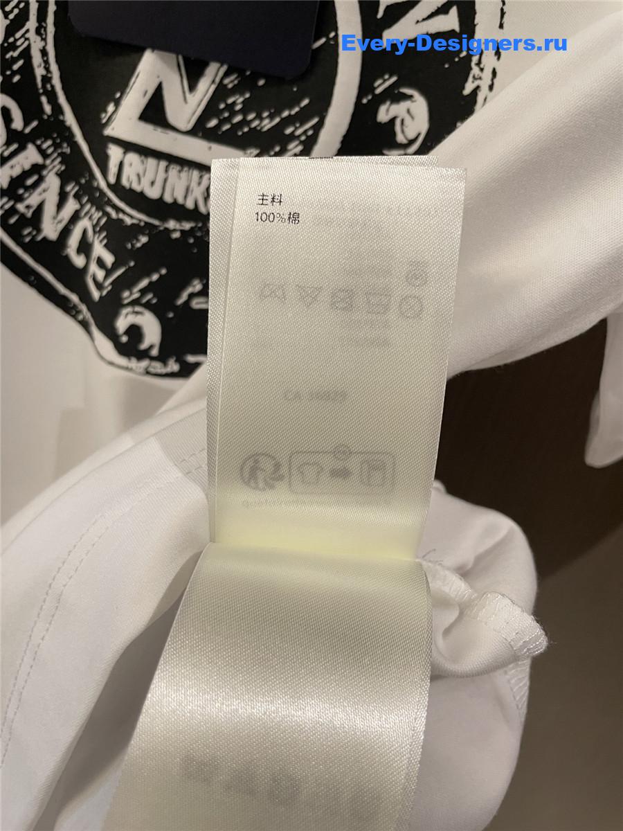 l0vis Vvtt0n lv stamp t-shirt women