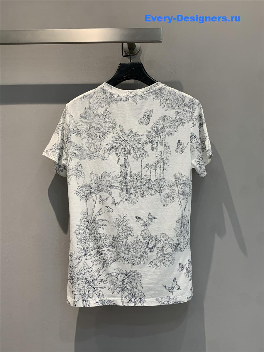 D10r forest print knit tee