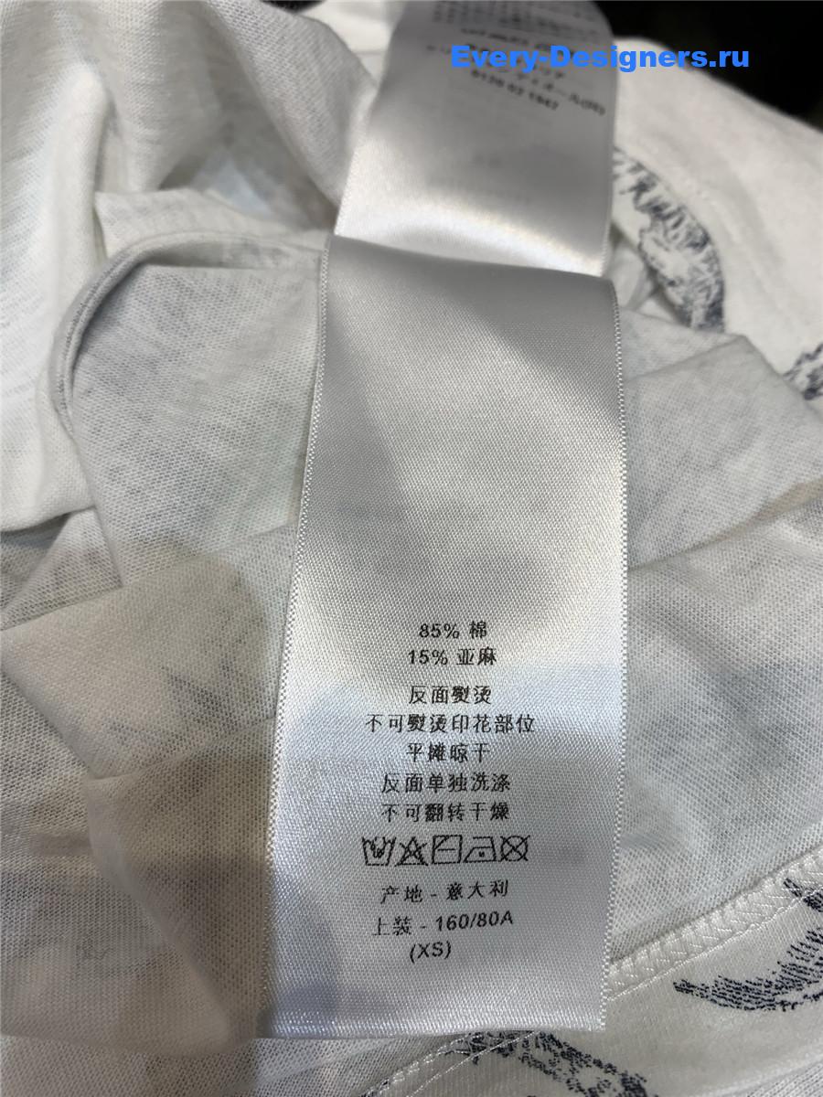 D10r forest print knit tee