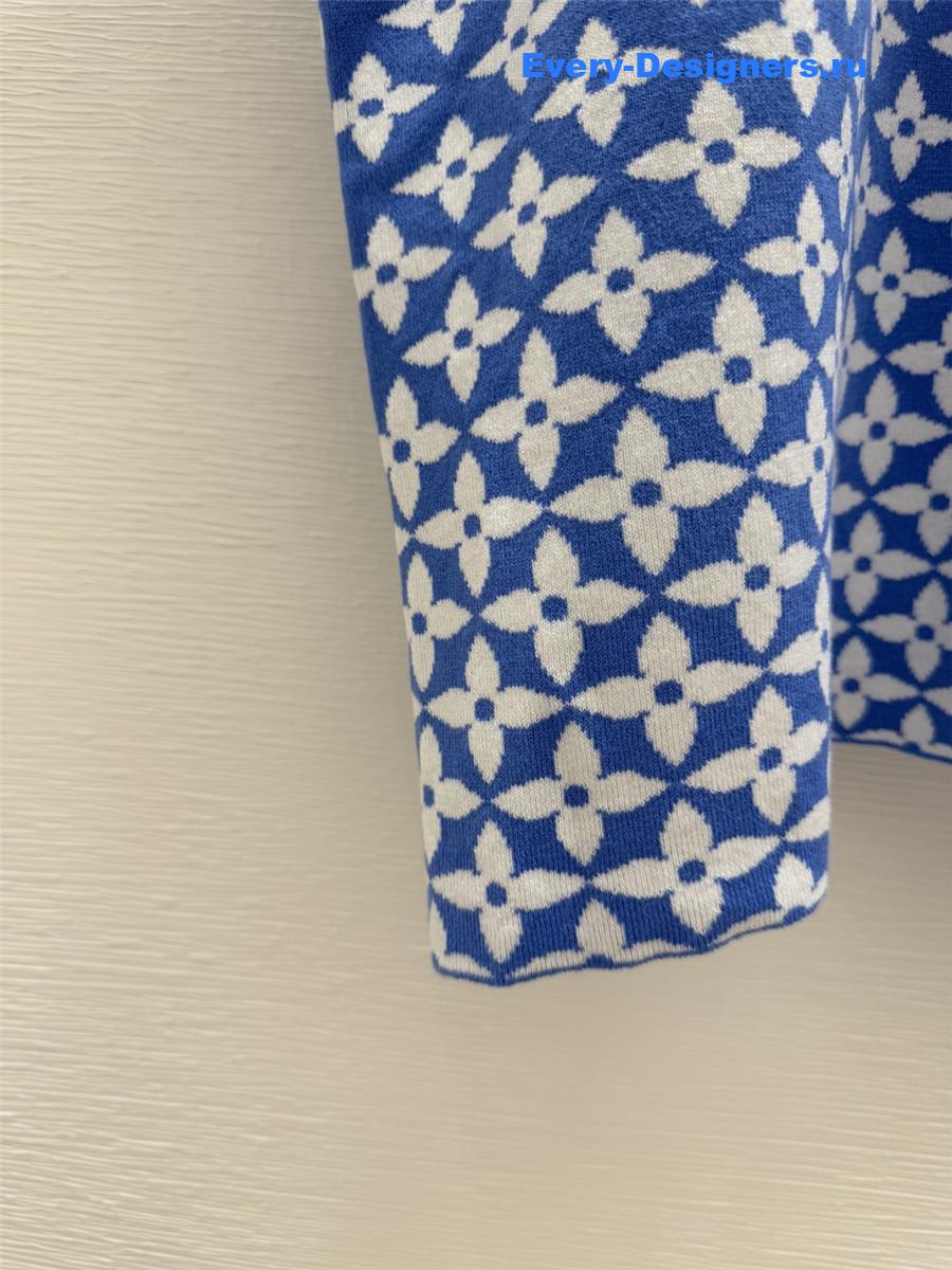 l0vis Vvtt0n gradient knit top