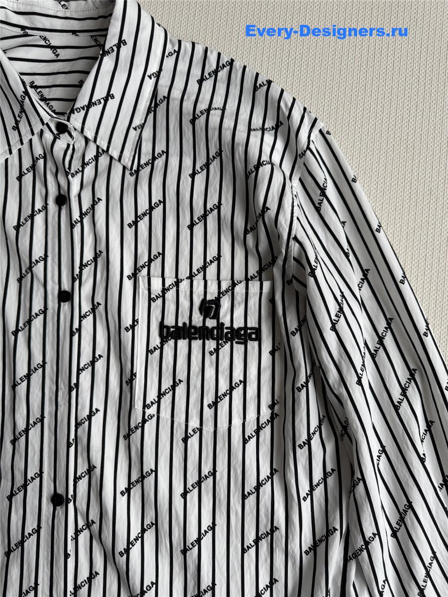 Ba1en*iaga black white shirt