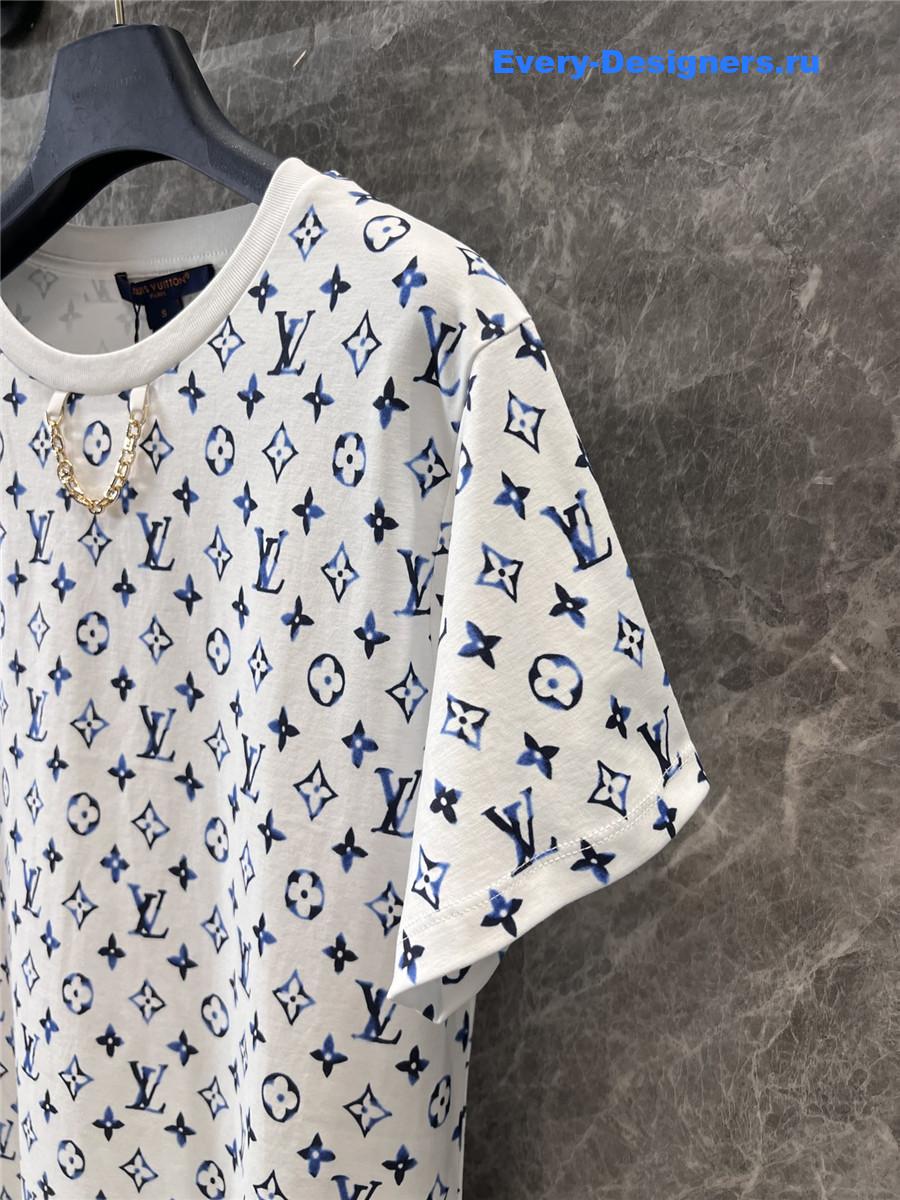 l0vis Vvtt0n lv escale printed t-shirt