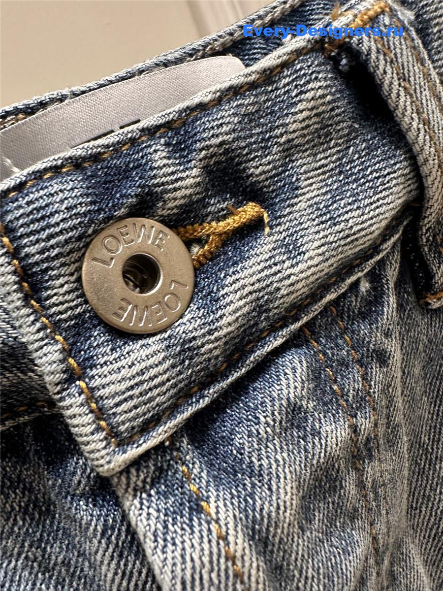 L0ew* anagram ripped jeans