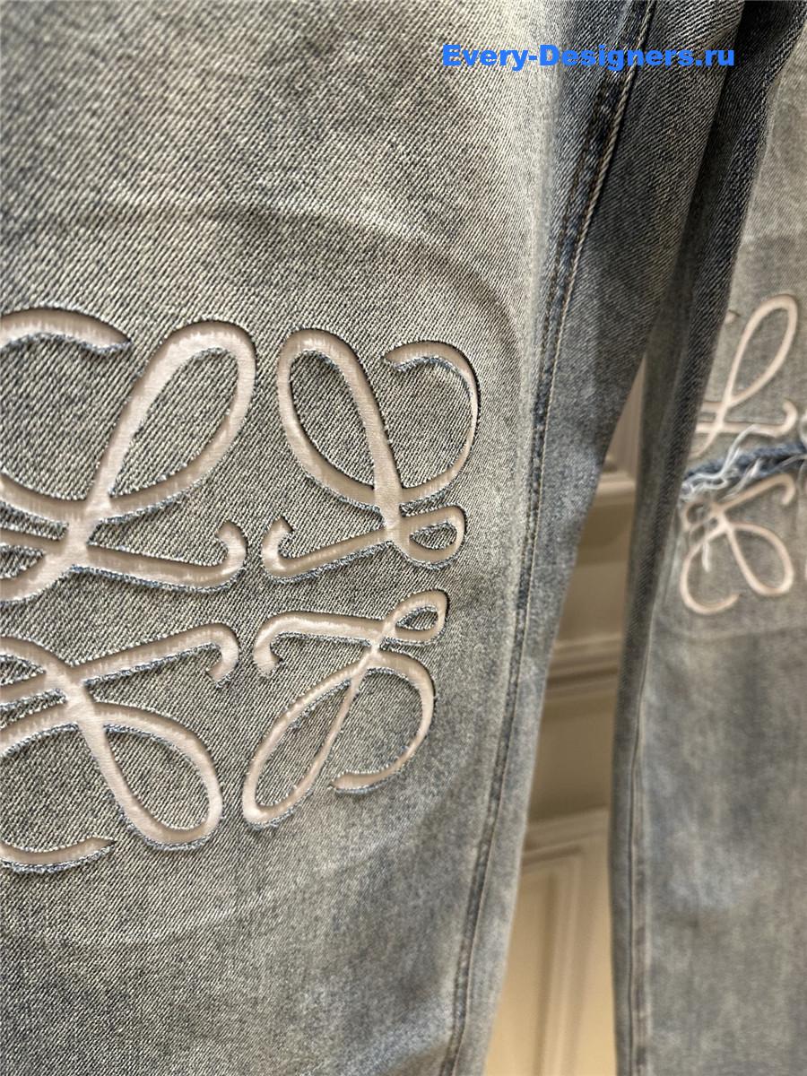 L0ew* anagram ripped jeans