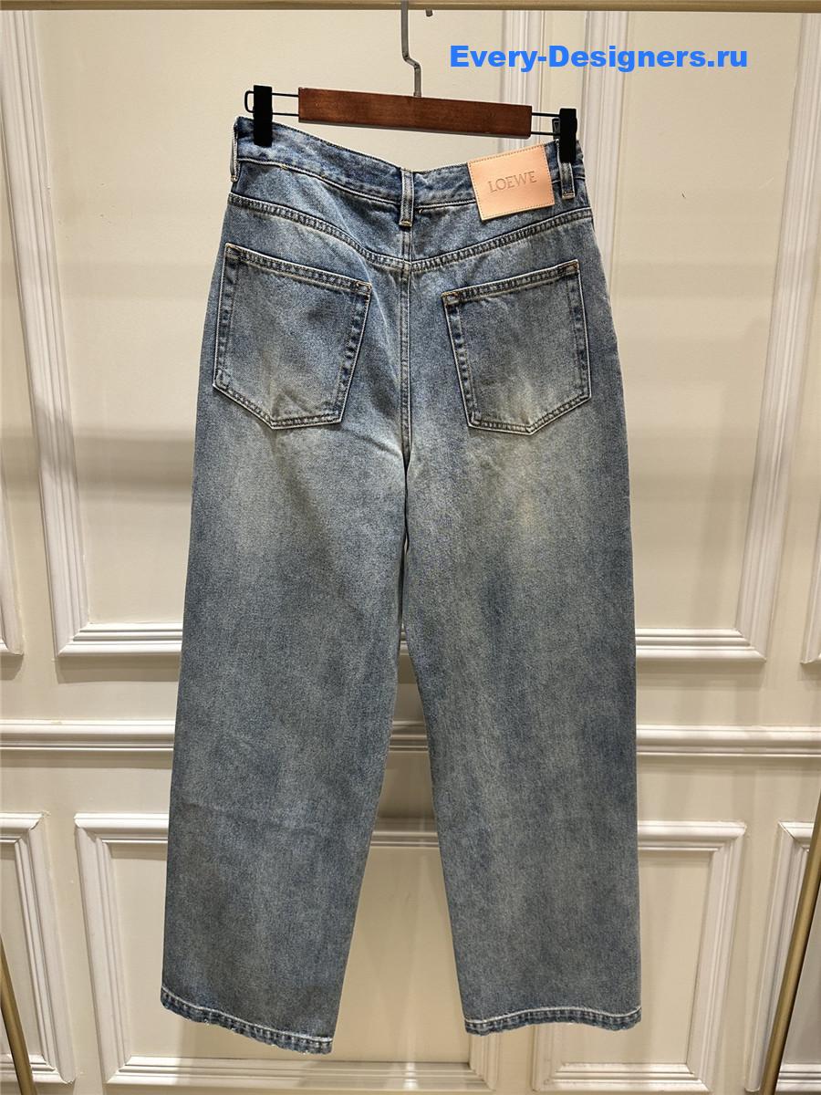 L0ew* anagram ripped jeans