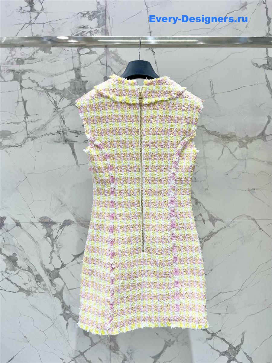 Balmain Miami Tweed Dress
