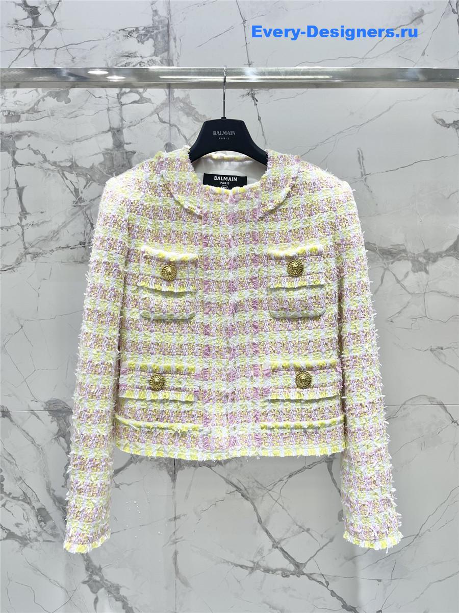 Balmain Miami Tweed Jacket