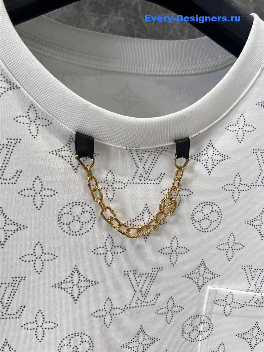 l0vis Vvtt0n logo print tee