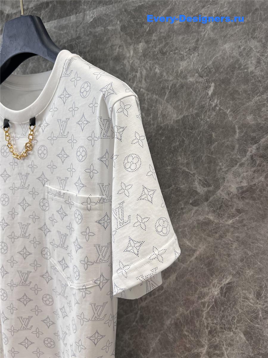 l0vis Vvtt0n logo print tee
