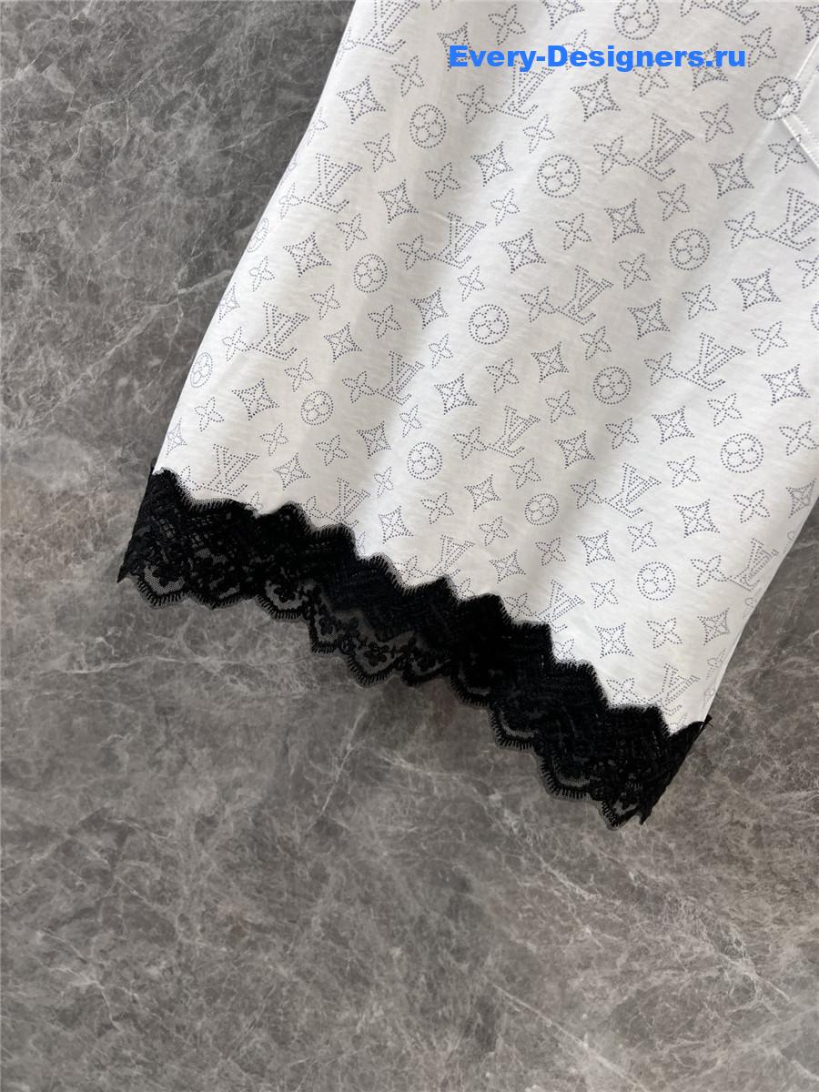 l0vis Vvtt0n logo print tee