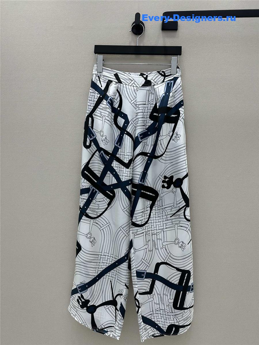 H**me5 chain rope silk pants