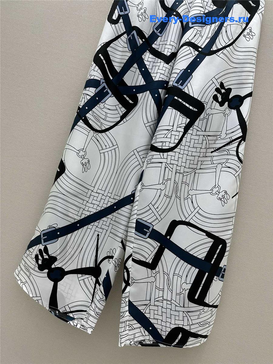 H**me5 chain rope silk pants