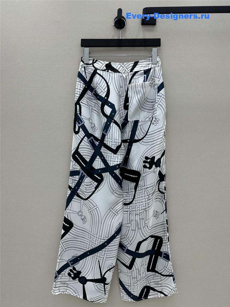 H**me5 chain rope silk pants