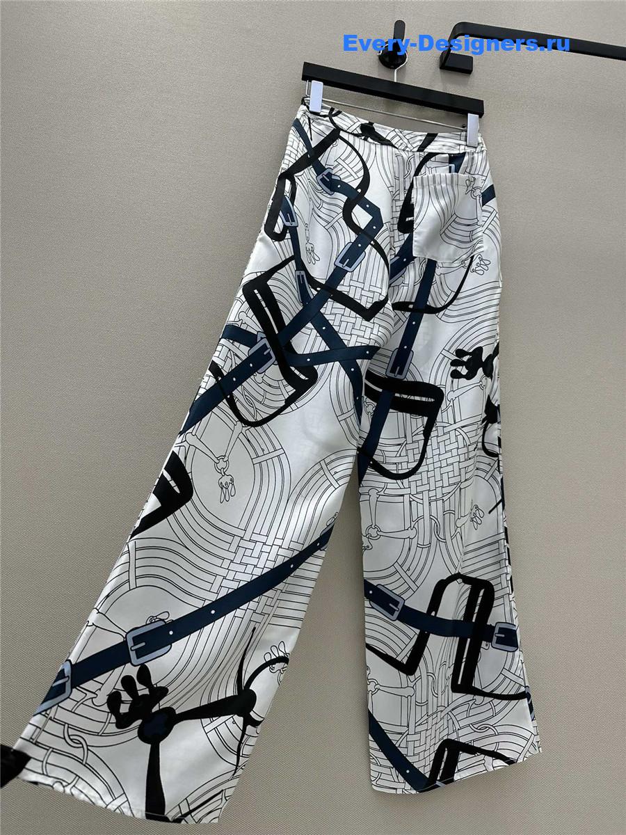 H**me5 chain rope silk pants