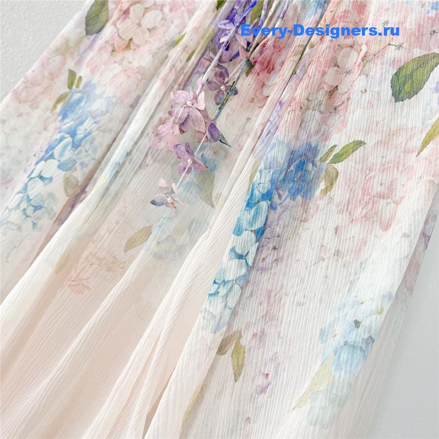 Zimm Hydrangea Billow Blouse