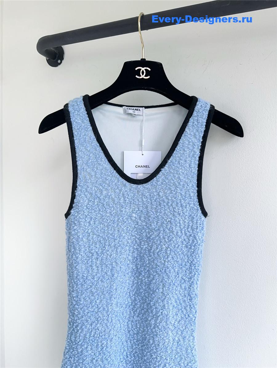 Ch**el knitted maxi dress