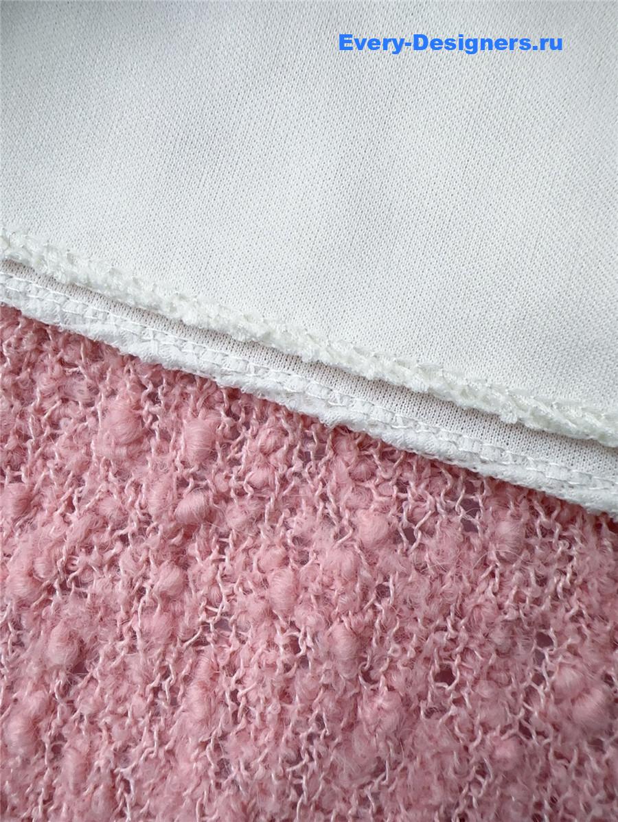 Ch**el knit cardigan skirt set