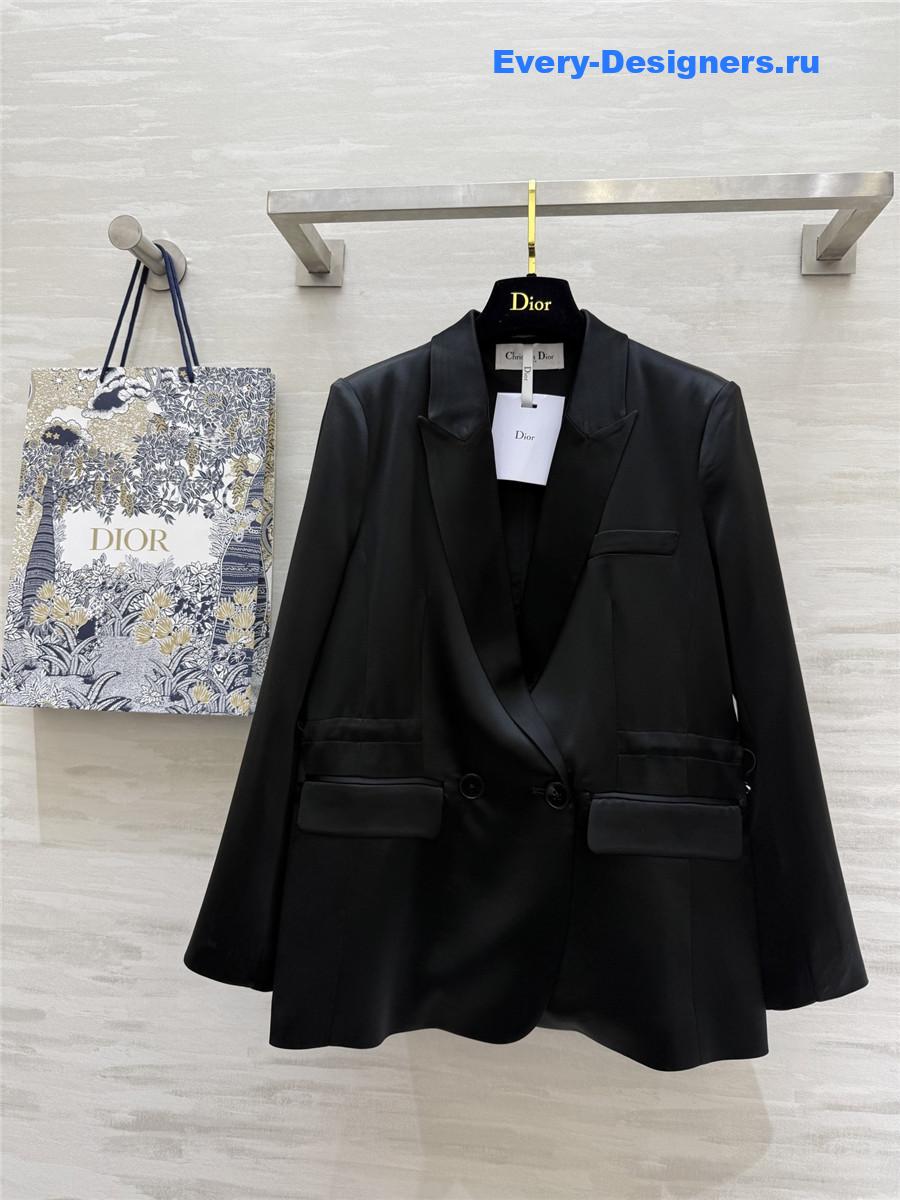 D10r cd waist black blazer