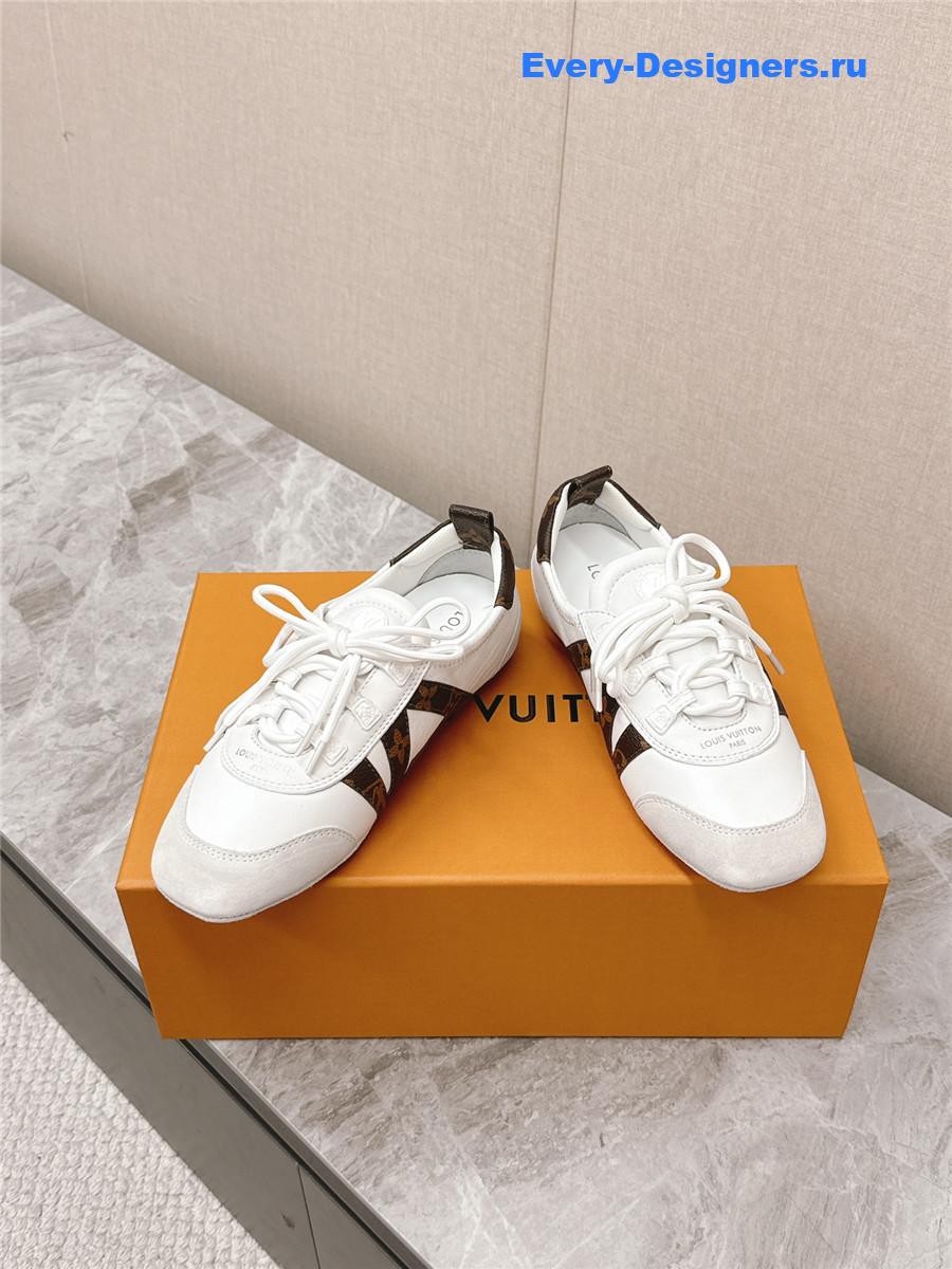 l0vis Vvtt0n white sneakerina ballet sneakers
