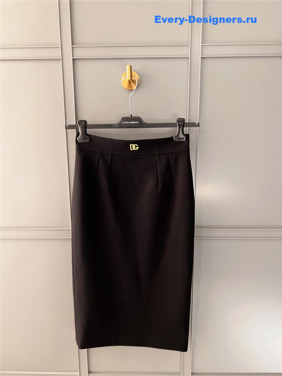 Dolce & Gabbana Wool Pencil Skirt