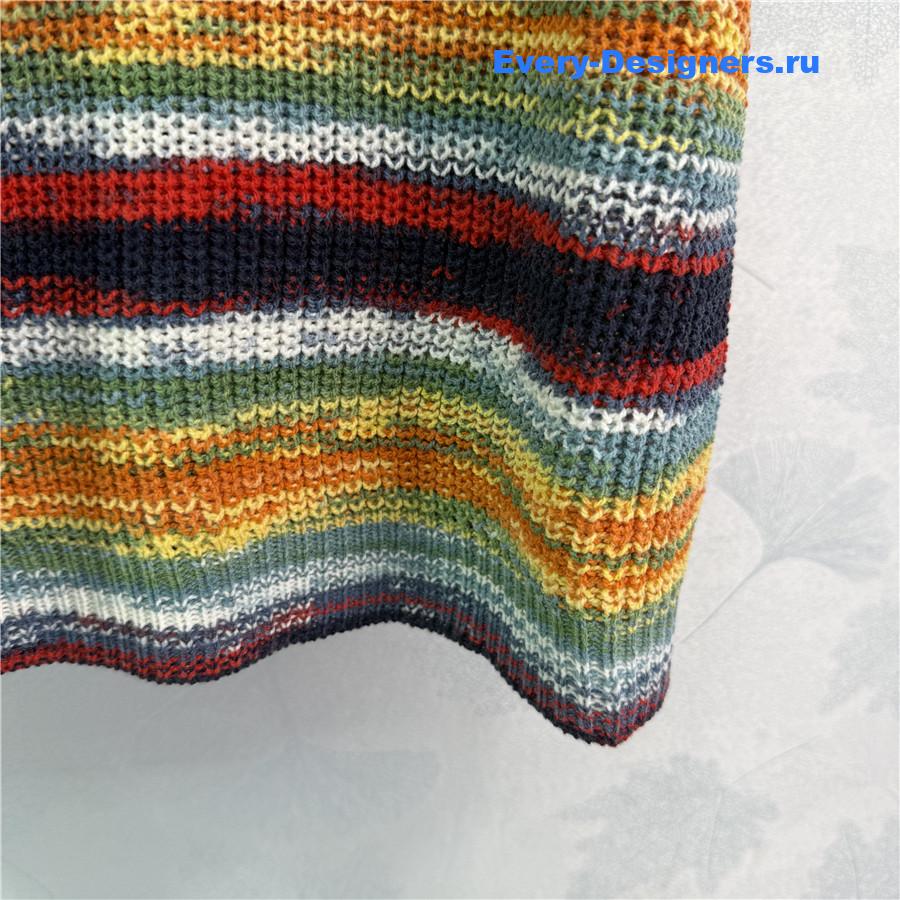 Ch**el multicolor striped vest