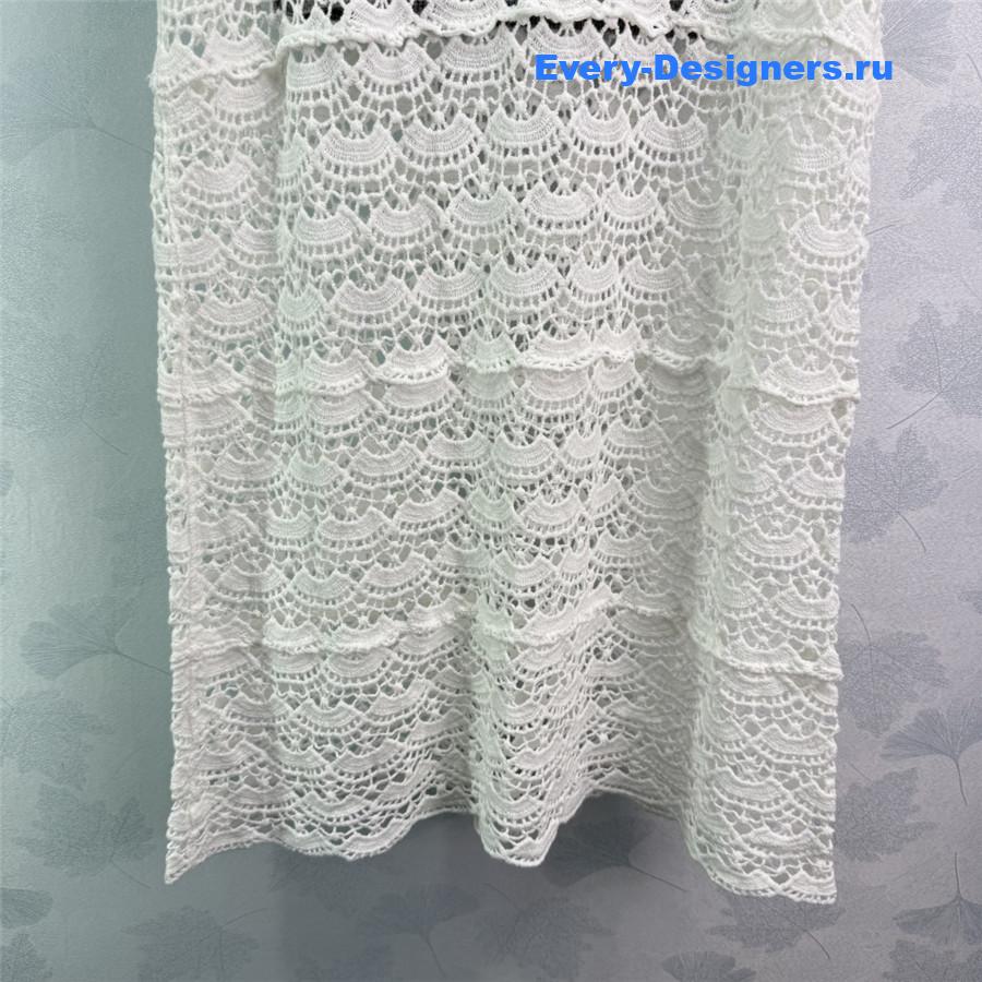 Miu Miu Lace Vest Dress Set