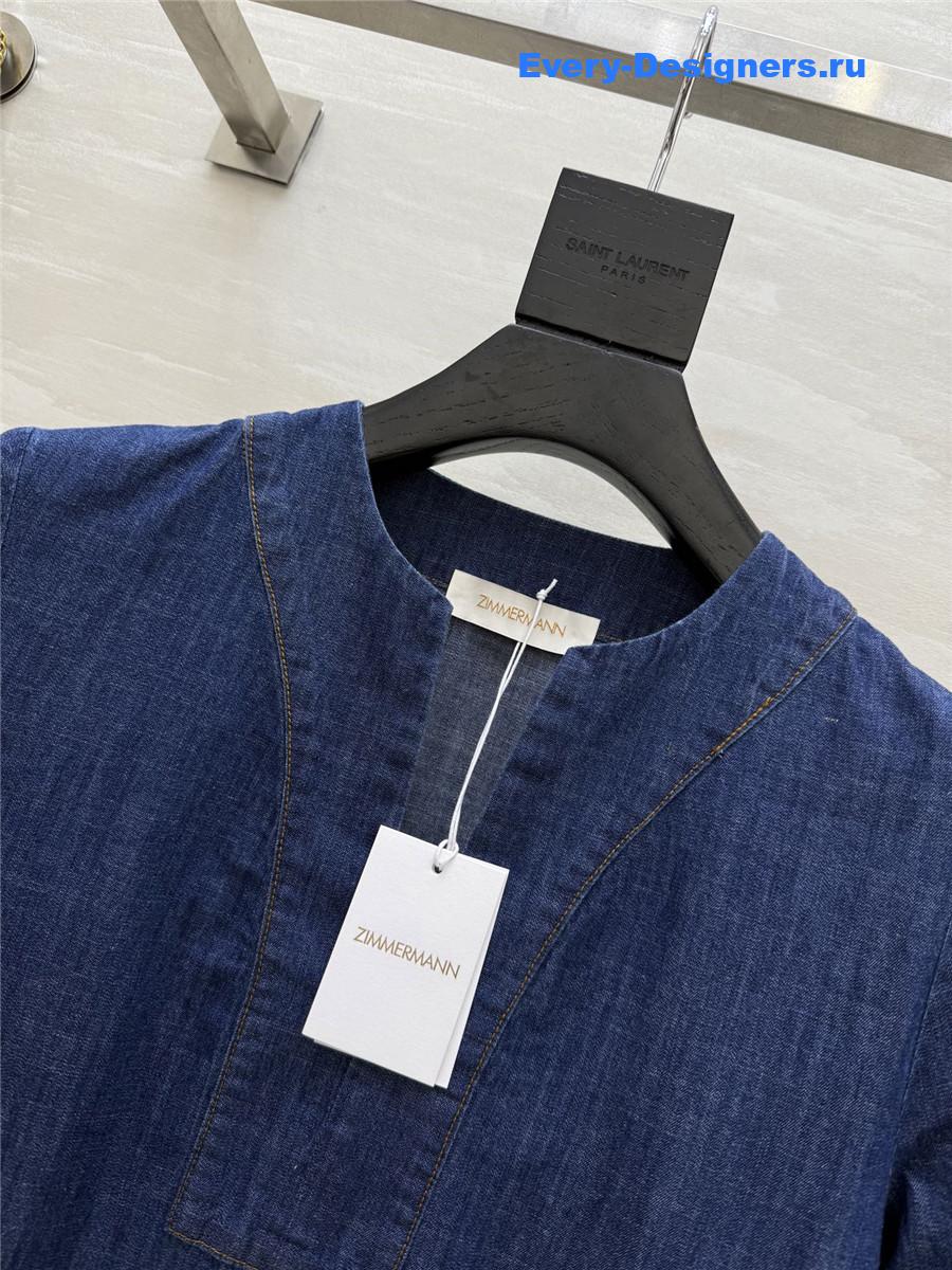 Zimm Wylie Denim Tunic Top